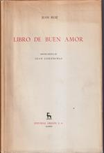 Libro de buen amor Edicion critica de Joan Corominas