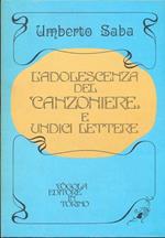 Adolescenza Del Canzoniere E Undici Lettere