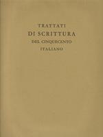 Trattati Di Scrittura Del Cinquecento Italiano