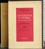 Antologia e storia della Letteratura Italiana. Vol 3