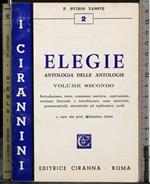 Elegie. Antologia delle antologie. Vol 2