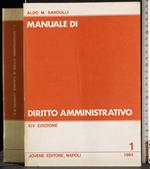 Manuale di diritto amministrativo. Vol 1