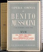 Opera Omnia di Benito Mussolini. Vol XVII