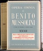 Opera Omnia di Benito Mussolini. Vol XXXII