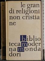 Le grandi religioni non cristiane del nostro tempo