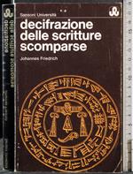 Decifrazione delle scritture scomparse