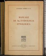 Manuale di metodologia etnologica