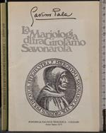 Mariologia di Fra Girolamo Savonarola