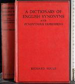 A dictionary of english synonyms and synonymous expressions