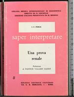 Saper interpretare. Una prova renale