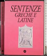 Sentenze greche e latine
