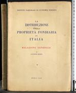 distribuzione della proprietà fondiaria in Italia