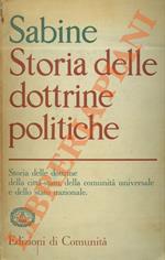 Storia delle dottrine politiche.