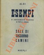 Esempi di arredamento moderno di tutto il mondo. Sale di soggiorno. Camini.