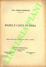 Razza e casta in India.