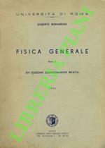 Fisica generale. Parte I