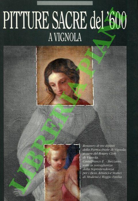 Pitture sacre del ‘600 a Vignola. Restauro di tre dipinti della Parrocchiale di Vignola - copertina