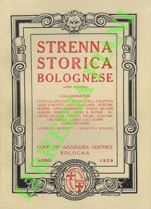 Strenna storica bolognese. A. II. 1929 - copertina