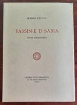 Fassin-e ’d sabia. Prose piemonteise