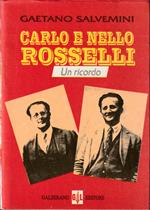 Carlo e Nello Rosselli Un ricordo