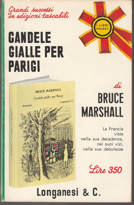 Candele gialle per Parigi - Bruce Marshall - copertina