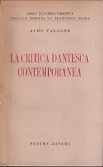 critica dantesca contemporanea