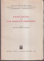 Scritti politici di Ivan Semenovic Peresvetov