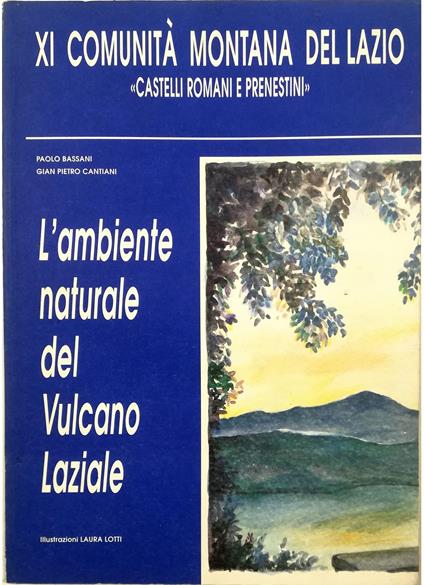 L' ambiente naturale del Vulcano Laziale - copertina