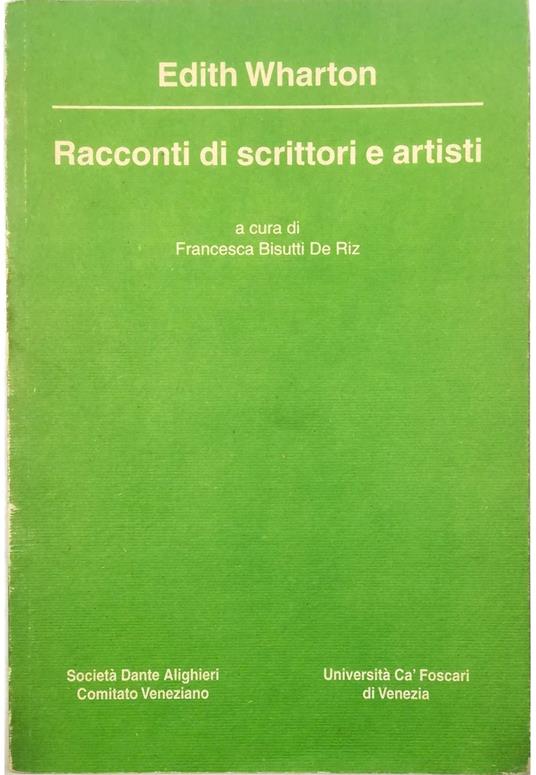 Racconti di scrittori e artisti - copertina