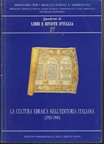 cultura ebraica nell'editoria italiana (1955-1990) Repertorio bibliografico