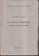 Le lingue semitiche Studi di storia linguistica