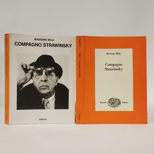 Compagno Strawinsky - Massimo Mila - copertina