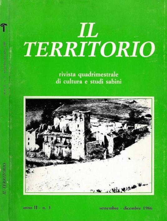 Il Territorio - copertina