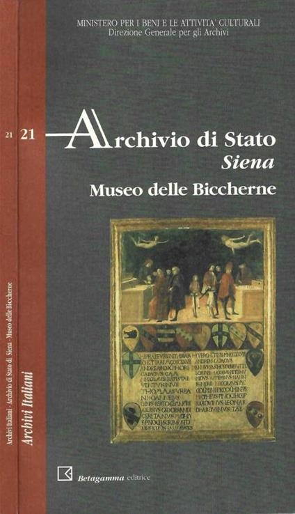 Archivio di Stato. Siena - copertina