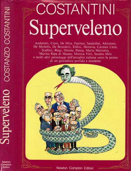 Superveleno - Costanzo Costantini - copertina