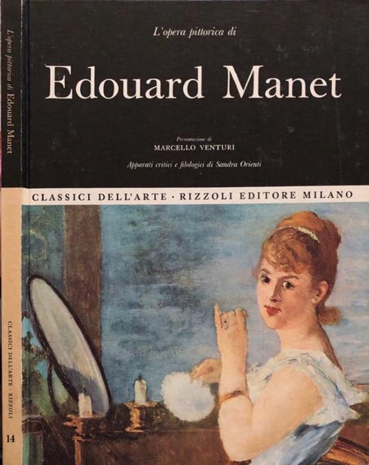 L' opera pittorica di Edouard Manet - Paolo Lecaldano - copertina