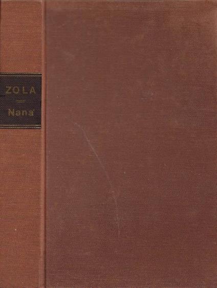 Nanà - Émile Zola - copertina