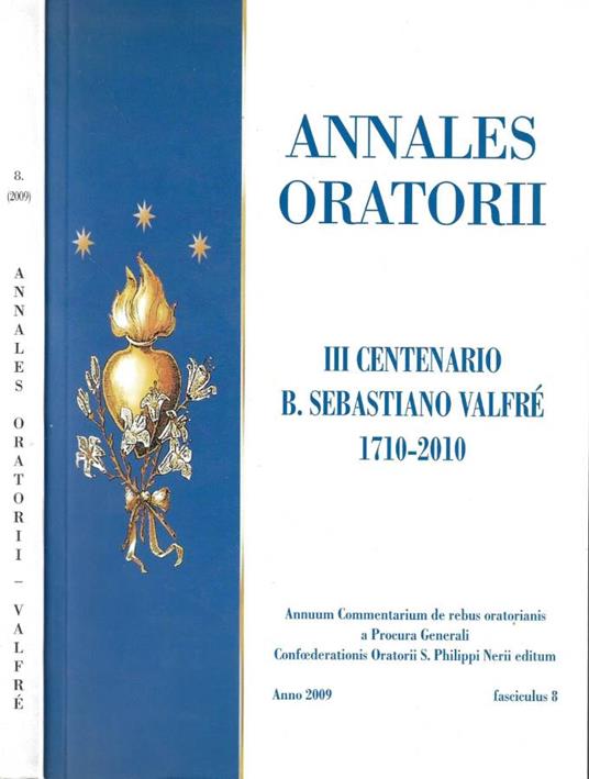 Annales oratorii Fasc. 8 - 2009 - copertina