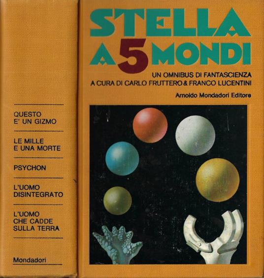 Stella a 5 mondi - Carlo Fruttero - copertina