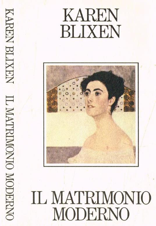 Il matrimonio moderno - Karen Blixen - copertina