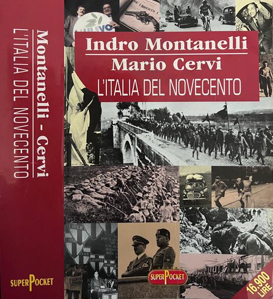 L' Italia del Novecento - Indro Montanelli - copertina