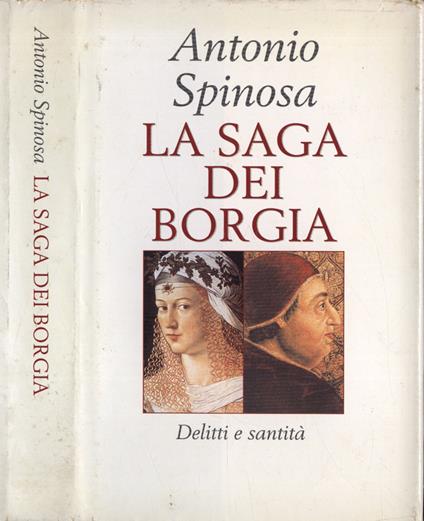 La saga dei Borgia - Antonio Spinosa - copertina