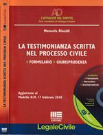 La testimonianza scritta nel processo civile