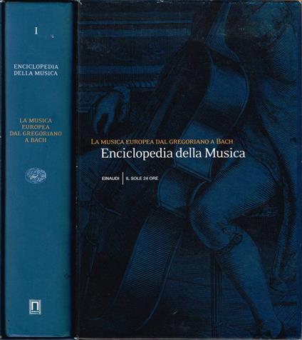 La musica europea dal gregoriano a Bach - Jean-Jacques Nattiez - copertina