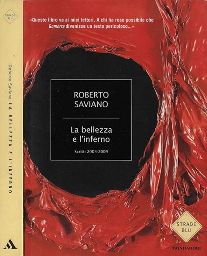 La belleza e l'inferno - Roberto Saviano - copertina