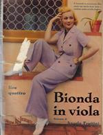 Bionda in viola