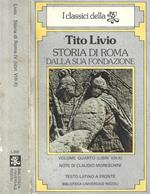 Storia di Roma dalla sua fondazione. Volume quarto (libri VIII-X)