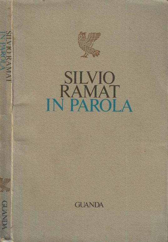 In parola - Silvio Ramat - copertina