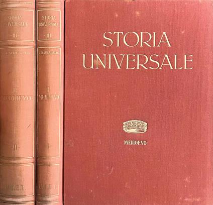 Storia universale, volume III, parte I e II - Corrado Barbagallo - copertina