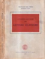 Avviamento allo studio delle lettere classiche